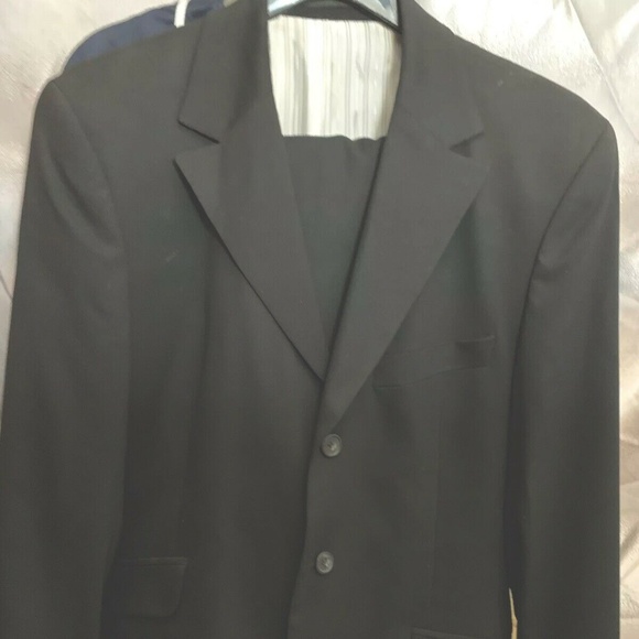 Dolce & Gabbana Men's Solid Wool 2 Piece36R